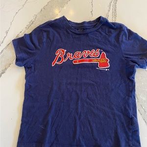 Atlanta Braves kids t shirt size small